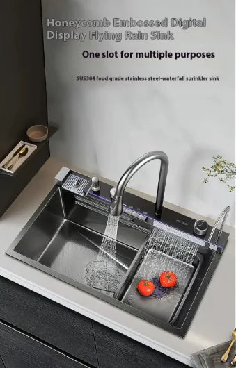 Honeycomb Steel Sink