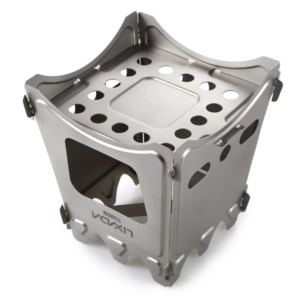Outdoor "Flipper" Wood Stove