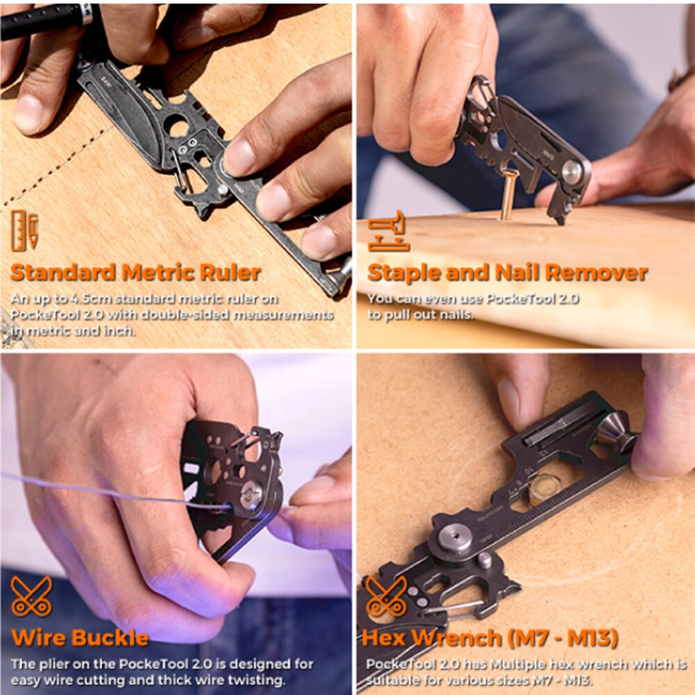 Mini Pocket Survival Tool. 30 in 1...!