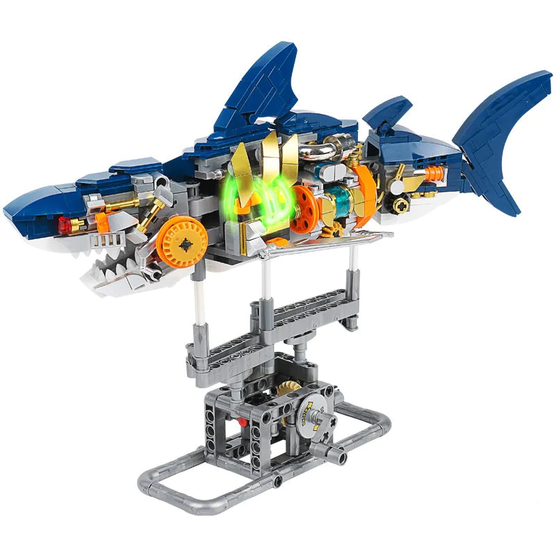 Shark Model Kit with LED Stand - Family Fun