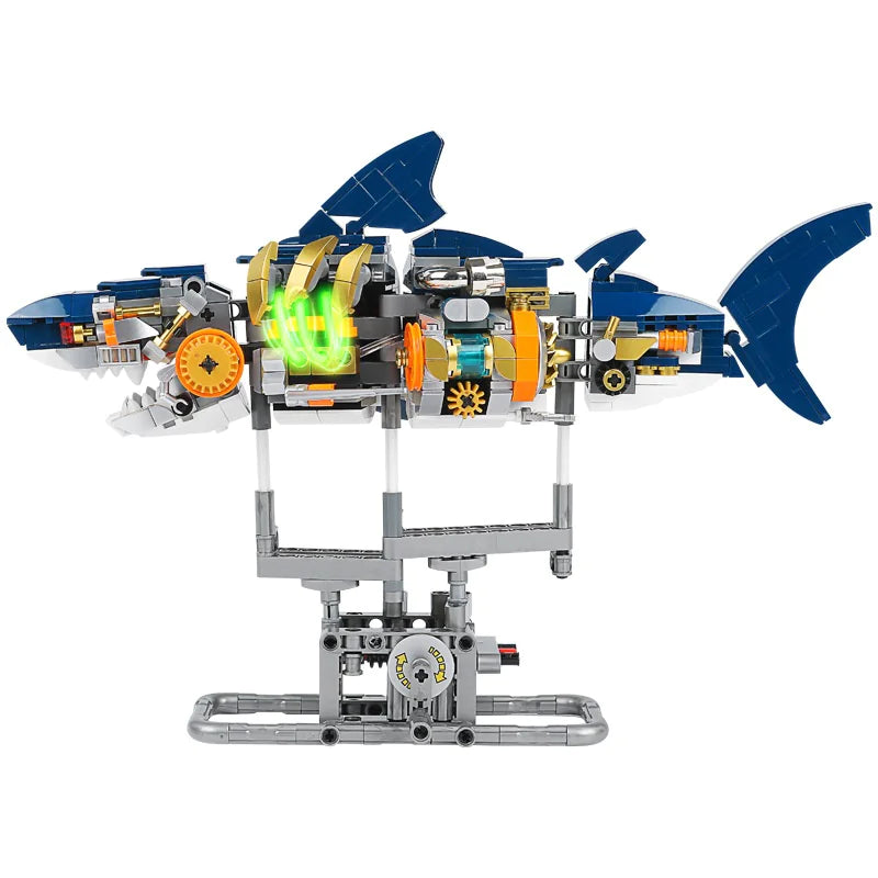 Shark Model Kit with LED Stand - Family Fun