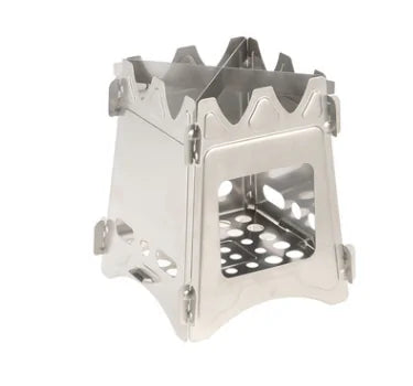Outdoor "Flipper" Wood Stove