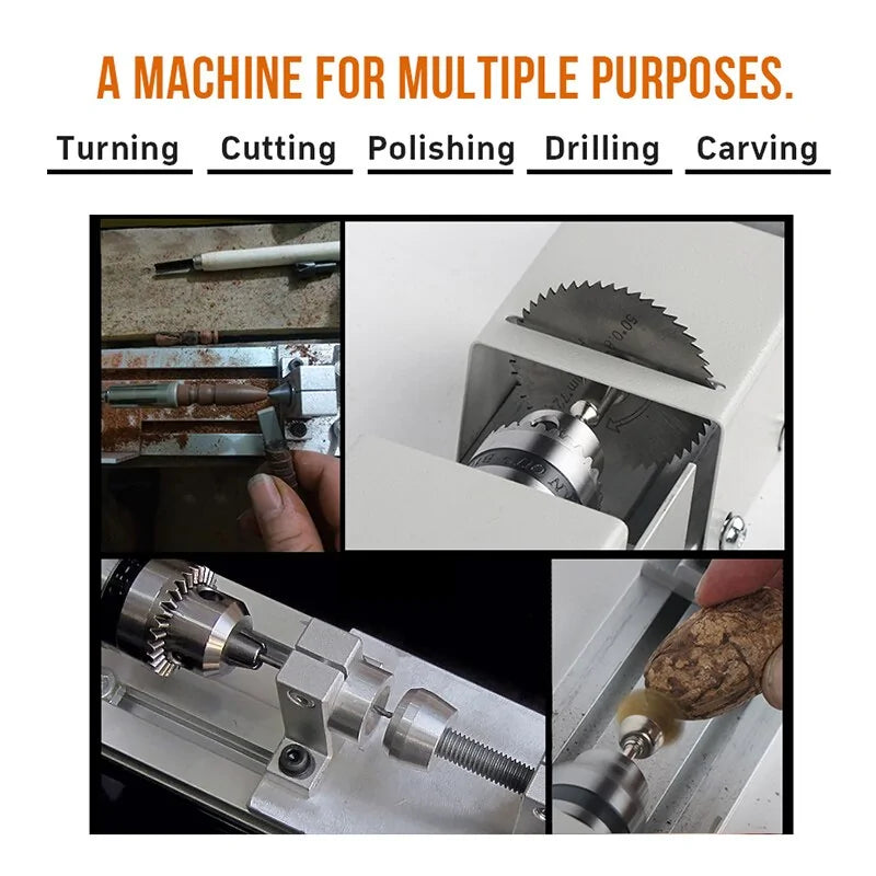Compact Woodcraft Lathe