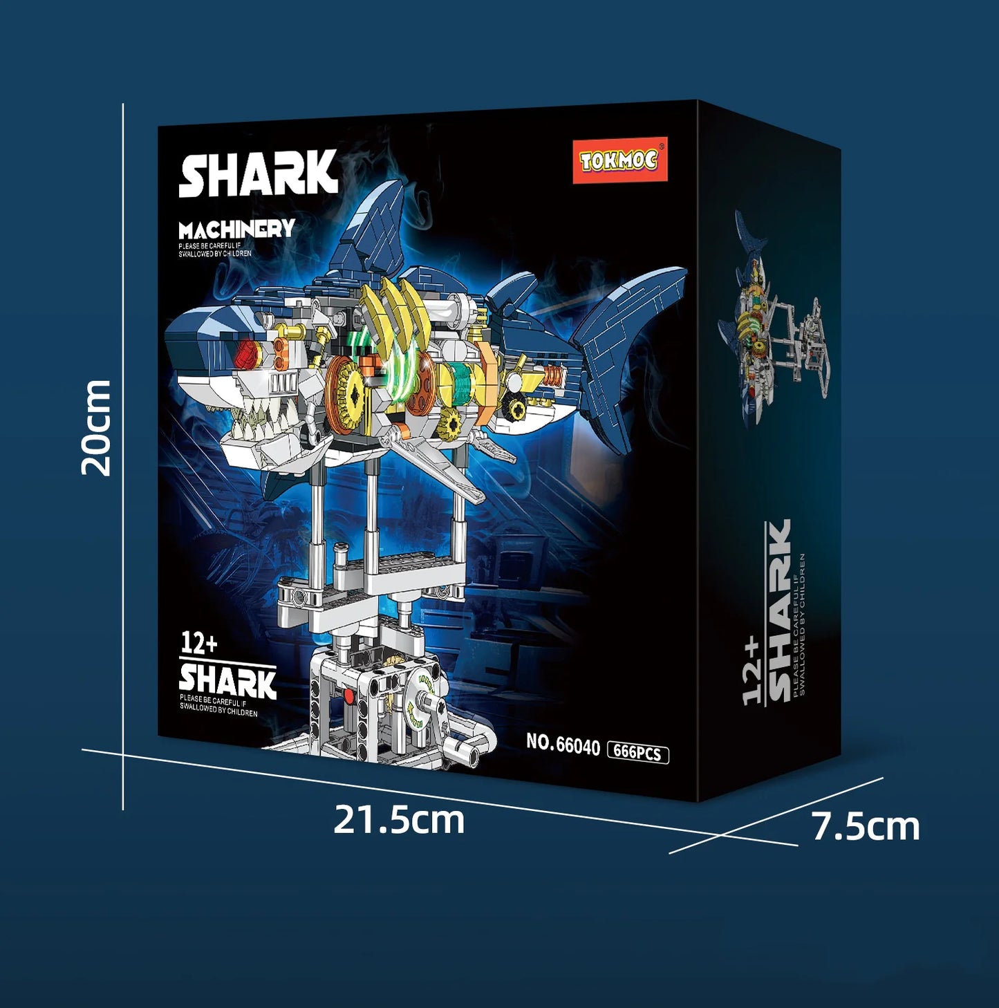 Shark Model Kit with LED Stand - Family Fun