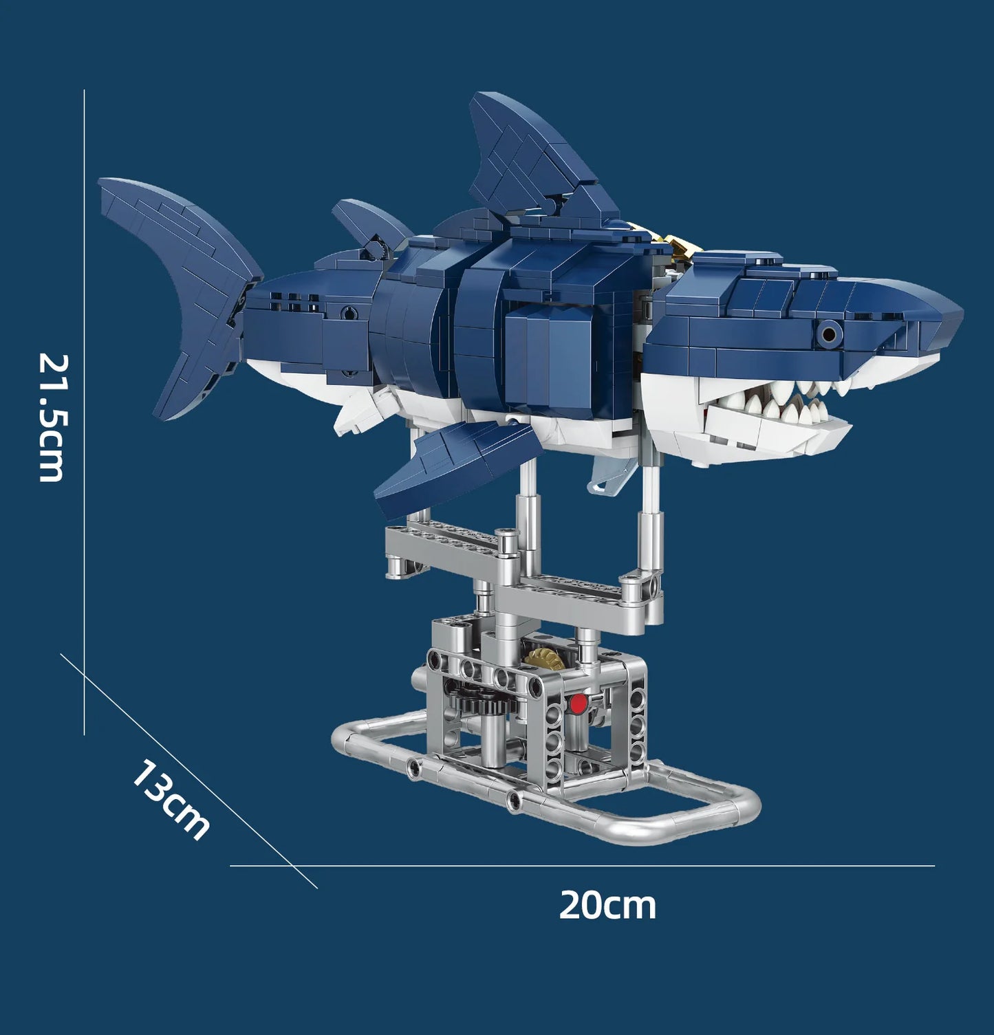 Shark Model Kit with LED Stand - Family Fun